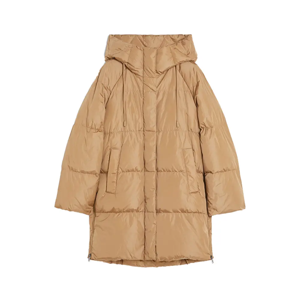 Max Mara Fulcro Cotton Cape Brown – voilà.id