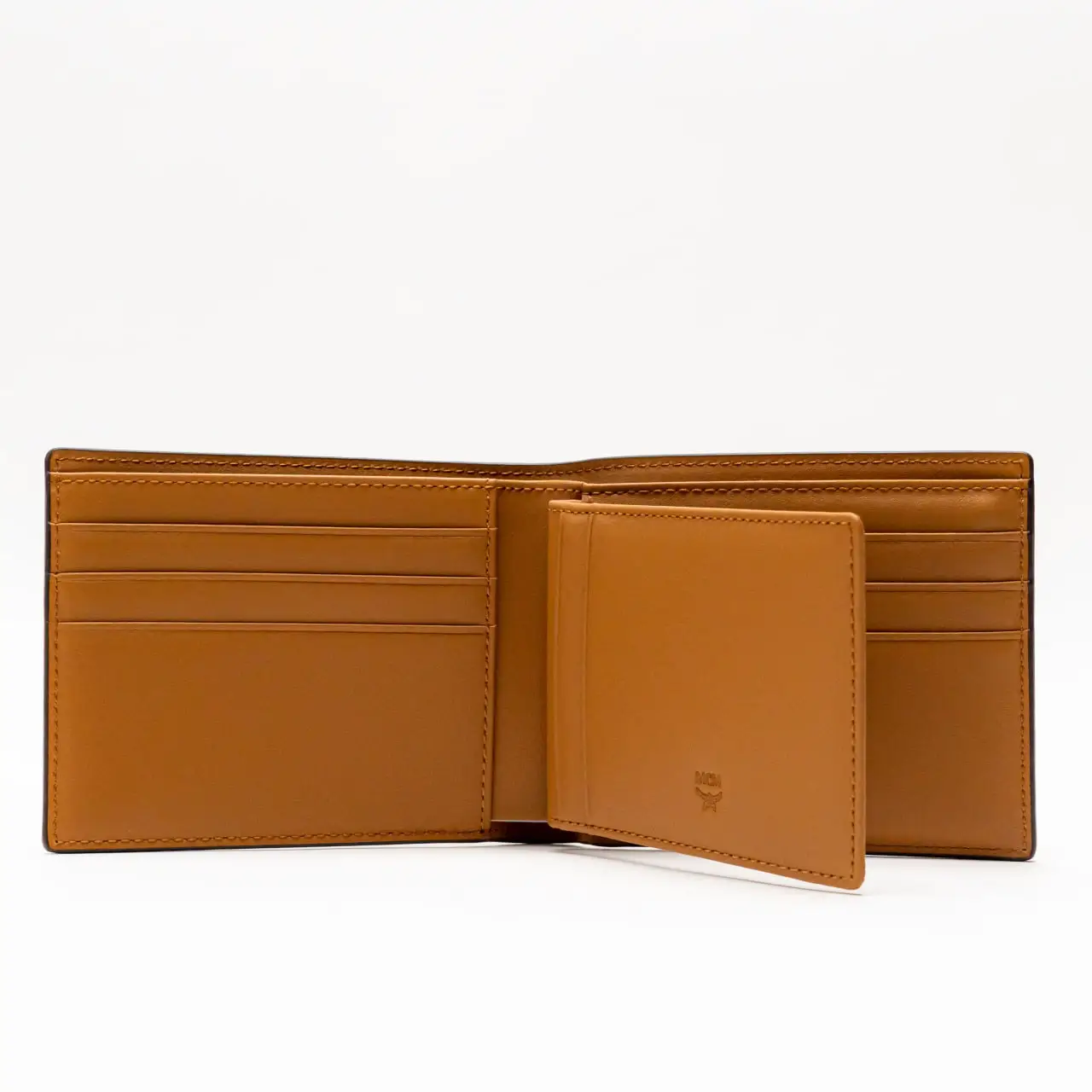 MCM bifold wallet in outlets visetos original print