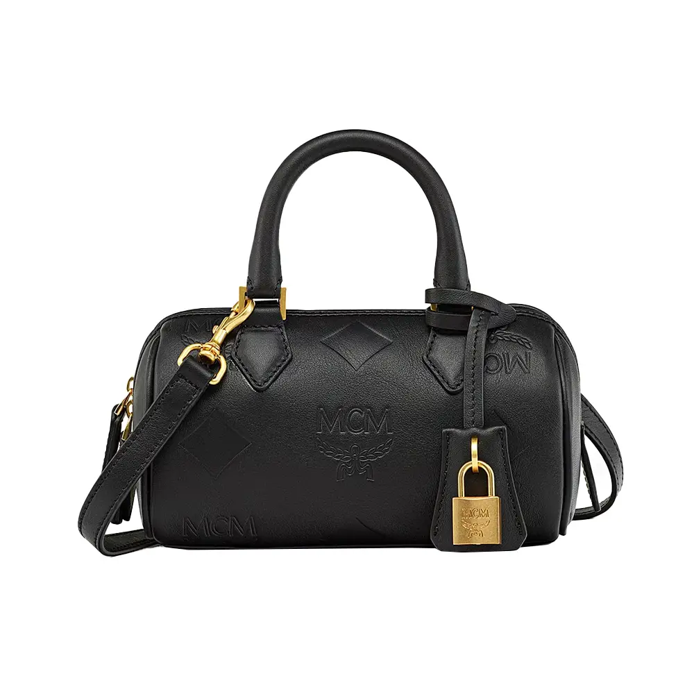 【MCM】ELLA ボストンバッグ - マキシ モノグラム レザー ELLA ボストンバッグ - マキシ モノグラム レザー | 商品詳細
