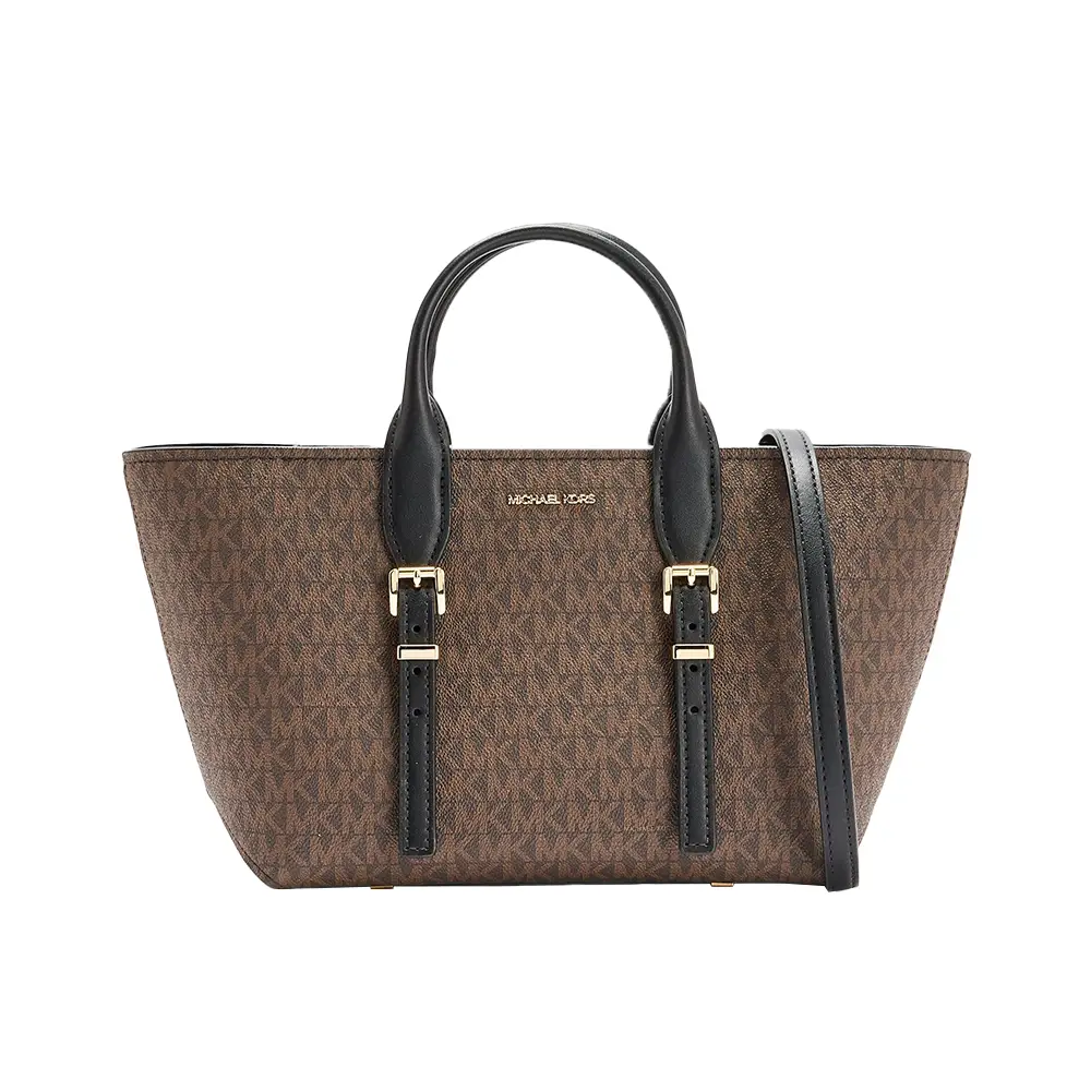 Atelier de LUMEN Panier Petit Tote Bag Pattern Black – voilà.id