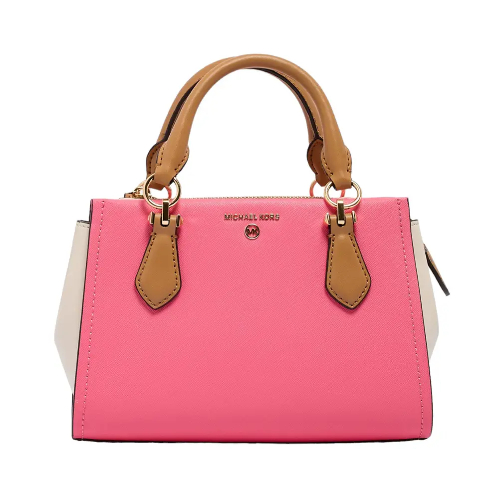 Michael Kors deals Logo Tote Chocolate Brown Dusty Rose