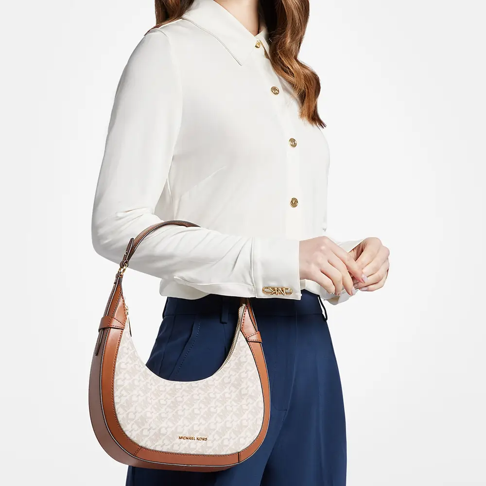 Michael Kors Preston Small Empire Signature Logo Shoulder Michael Kors Preston Small Empire Signature Logo Shoulder