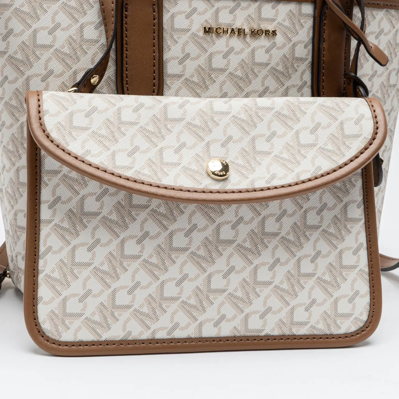 Michael Kors Jet Set Travel Medium Logo Crossbody Bag