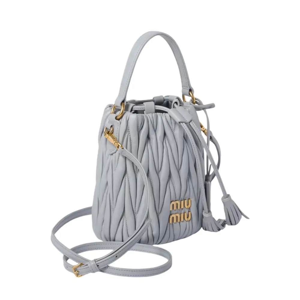 【Miu Miu】Matelasse Nappa Leather Bucket Bag Cornflower 28812248~cornflower_3.jpg