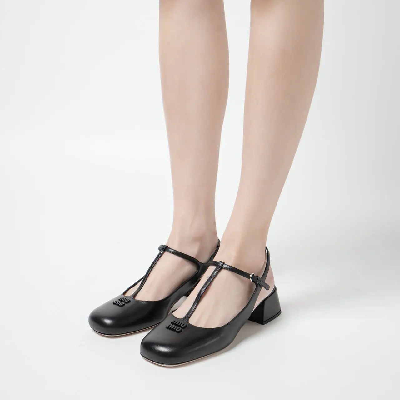【関税込み】miu miu SLINGBACK STRAPS Miu Miu Textured Slingback Pumps 55 | Harrods UK