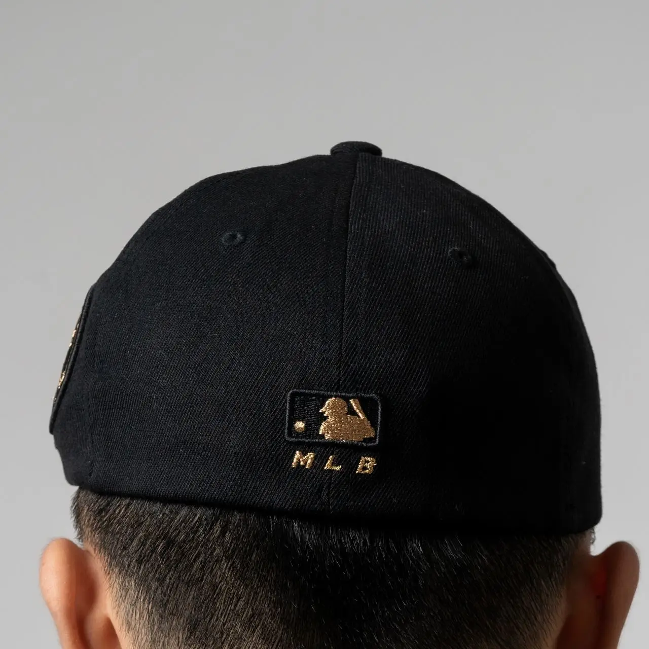 MLB公式正規品 Nano Struck Ball Cap NY (Black) New Nylon Structured Ball Cap New York Yankees