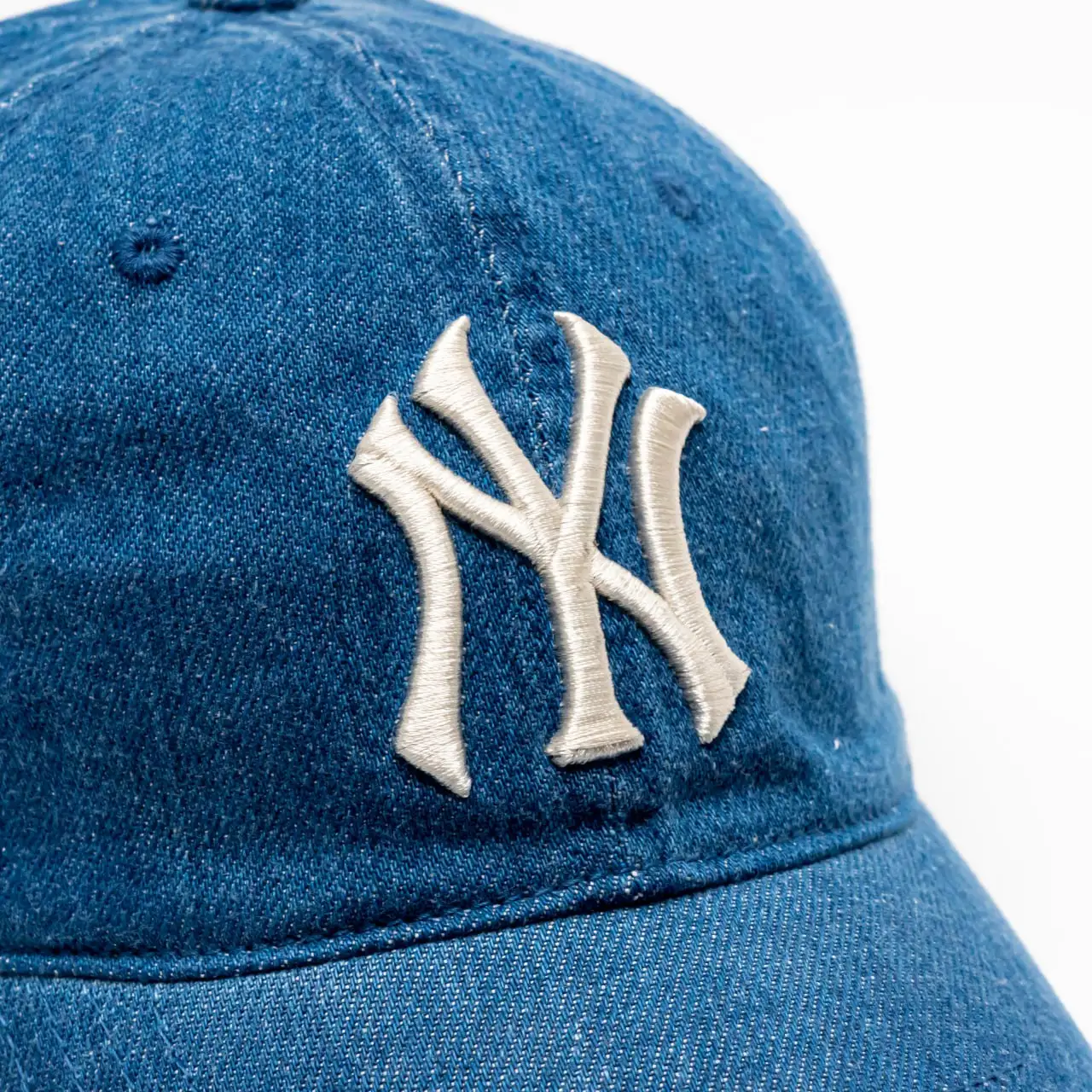 MLB NY Yankees Denim Unstructured Ball Cap – voilà.id
