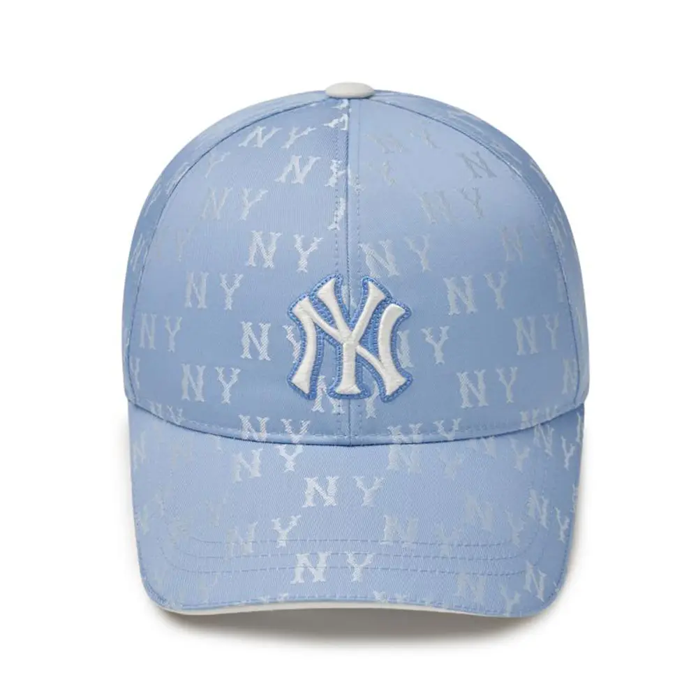 MLB NY Yankees Classic Jacquard Monogram Baseball Cap Sky