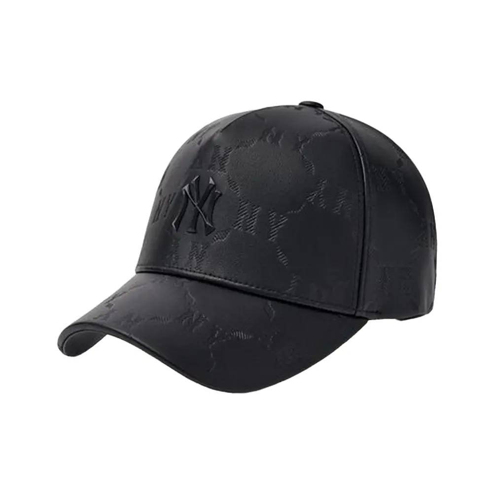MLB NY Yankees Dia Monogram Leather Embossed Structured Ball
