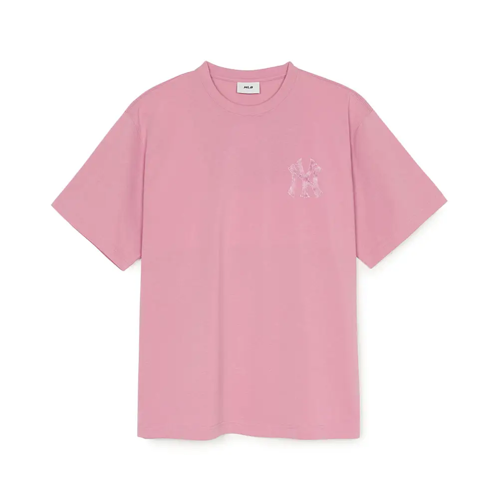 [MLB] Denim Like Monogram Overfit T-Shirt ★すぐ品切れ★ MLB NY Yankees Basic Monogram All Over T-Shirt Navy – voilà.id