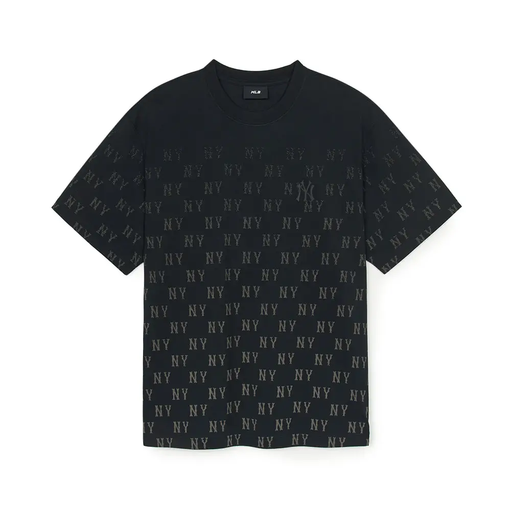 [MLB] Classic Monogram Big Lux Overfit T-Shirt★すぐ品切れ★ 1product-3ATSM2053-50BKS-Xms-