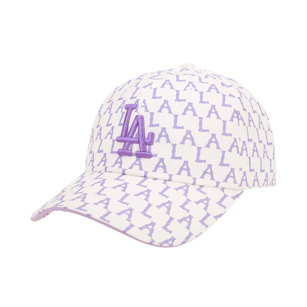 キャップ WOOALONG Signature Logo ball cap PURPLE cap_logo_002pu Cap - 우알롱(WOOALONG)