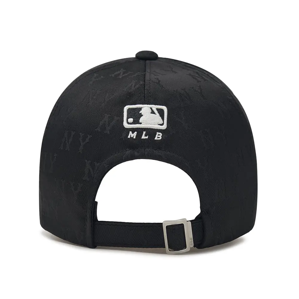 MLB NY Yankees Classic Jacquard Monogram Baseball Cap Black