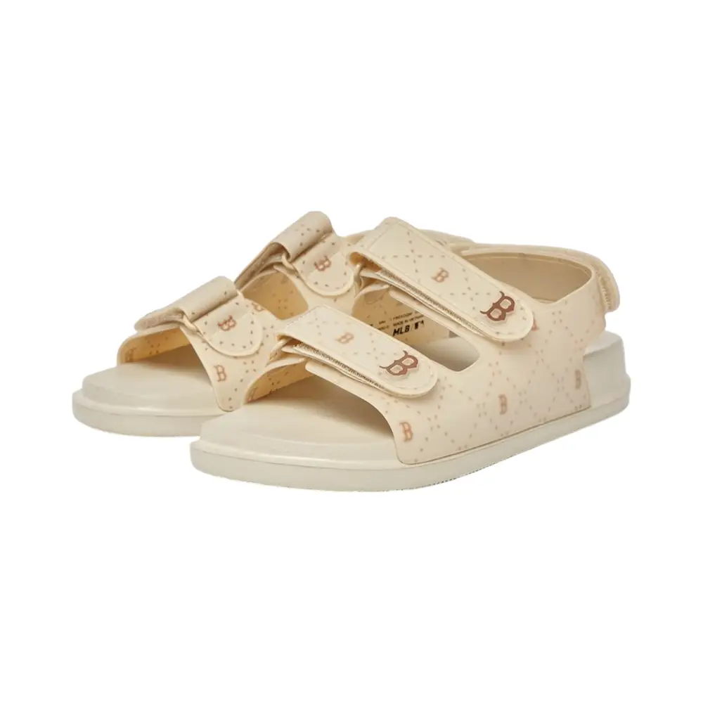 【 MLB 】CHUNKY SANDLE MLB Boston Redsox Chunky Sandal Dia Monogram Beige Cream