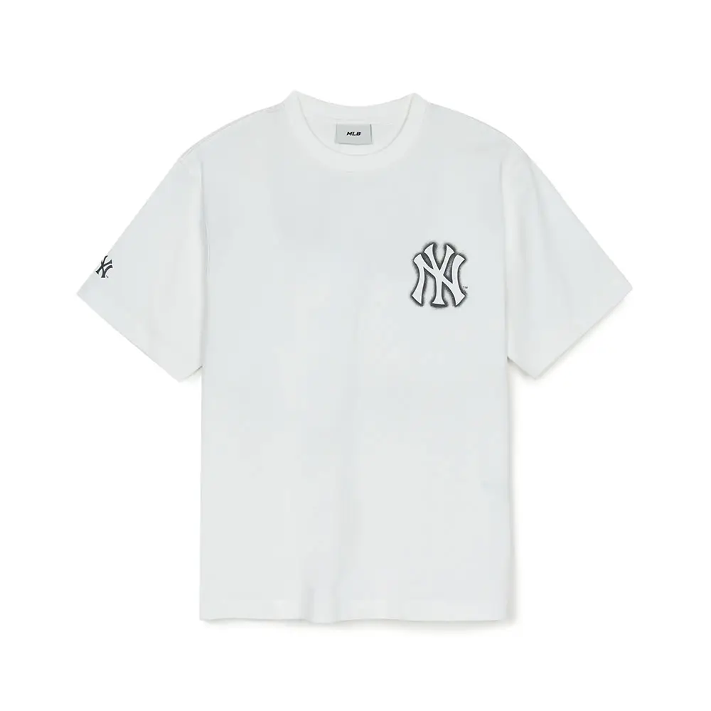 MLB Boston Redsox Mega Logo Overfit T-Shirt Navy – voilà.id