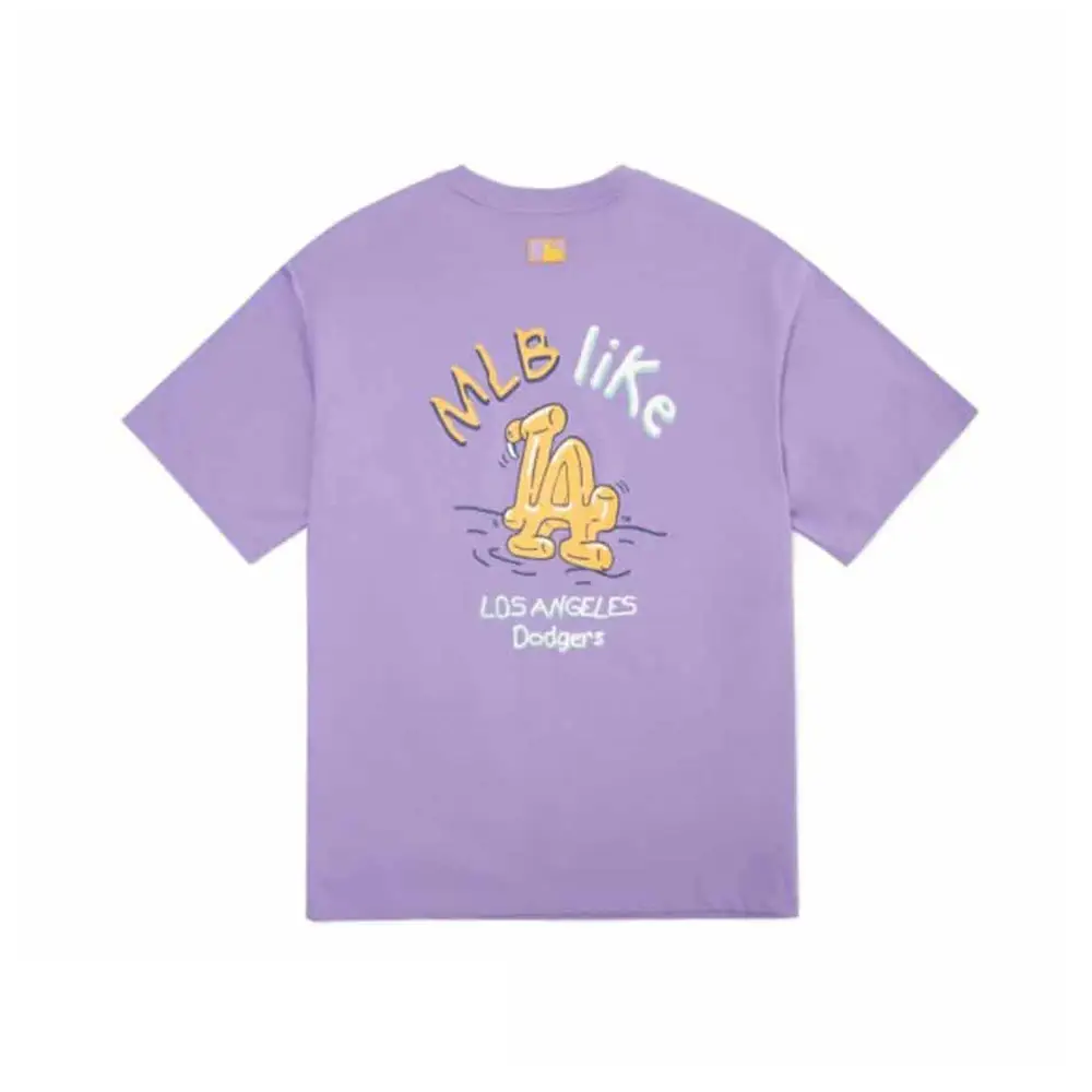 MLB Like LA Back Logo Overfit T-Shirt Violet – voilà.id