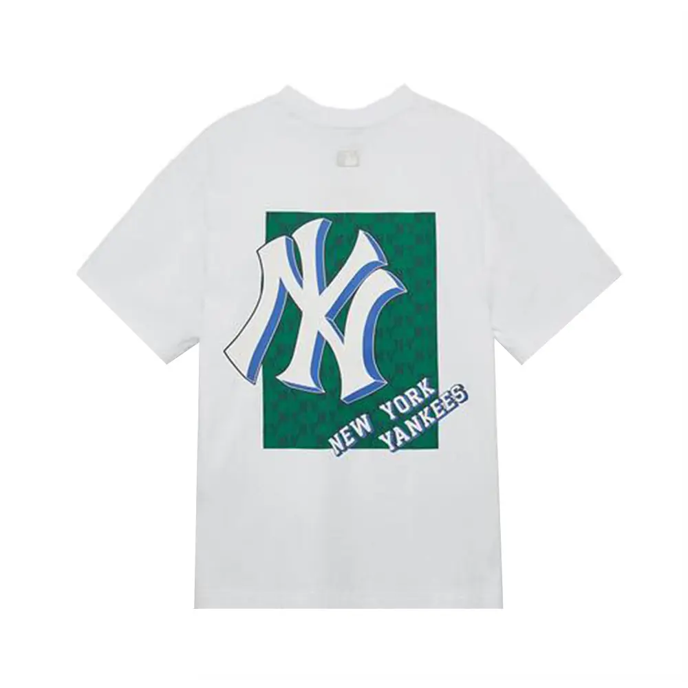 MLB NY Yankees Monotive Overfit T-Shirt White – voilà.id
