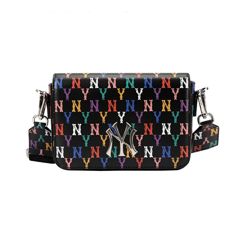 【MLB】Monogram Rainbow Hoodie Bag New York Yankees★2COLOR MONOGRAM Rainbow Hoody Bag NEW YORK YANKEES - MLB KOREA
