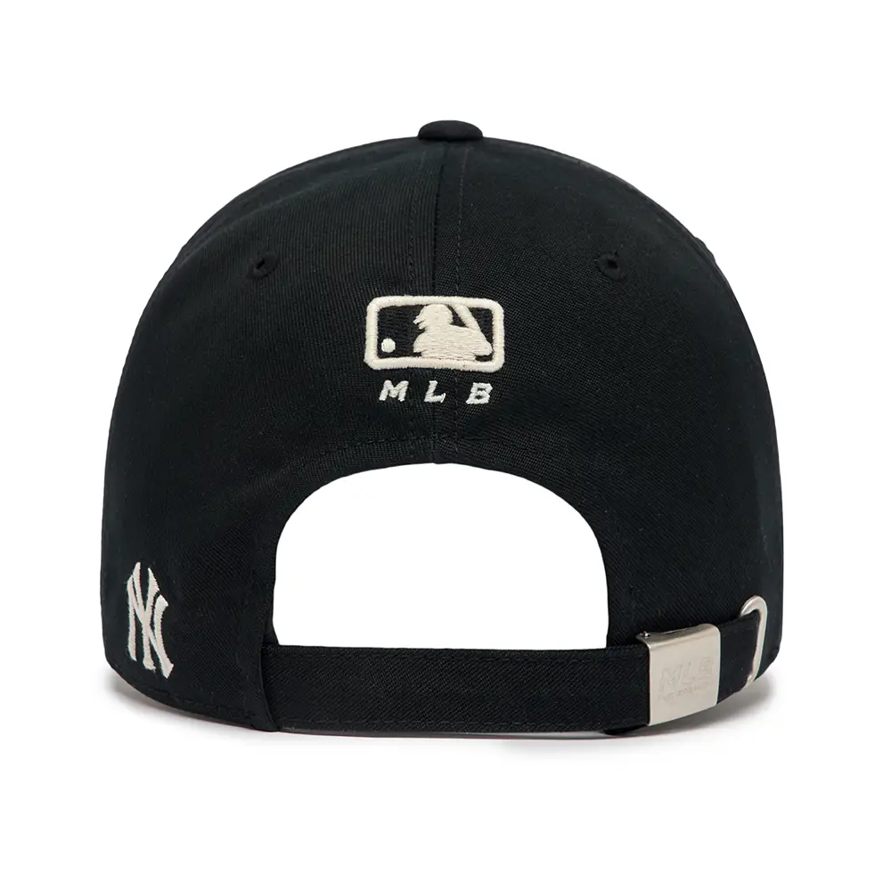 ◆MLB Korea◆ Varsity Lettering Unstructured Ball Cap NY Bla MLB NY Yankees Varsity Lettering Unstructured Ball Cap Black