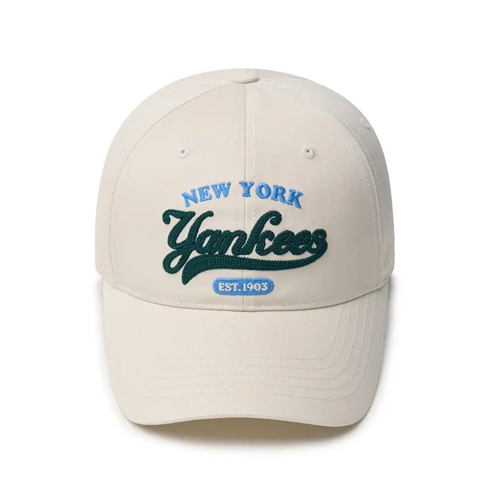 MUSINSA | MATIN KIM MATIN CURSIVE BALL CAP IN BEIGE