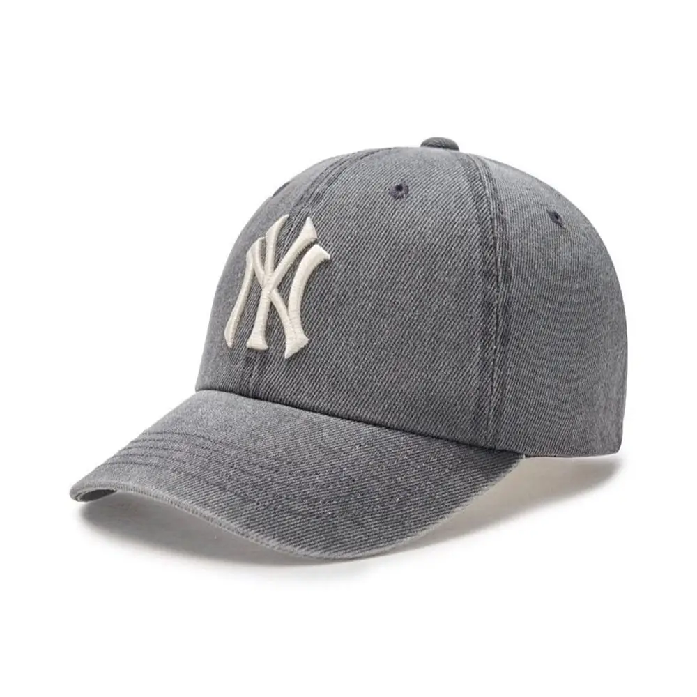 MLB NY Yankees Varsity Cursive Unstructured Ball Cap Cream