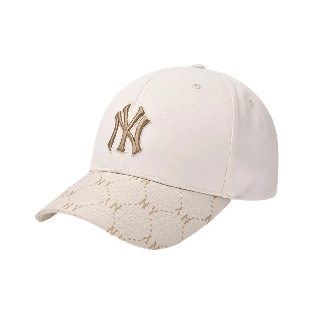 ANDMARY⭐︎ Mary logo cap⭐︎AM1541⭐︎beige MLB NY Yankees New Dia Monogram Point Structured Ball Cap
