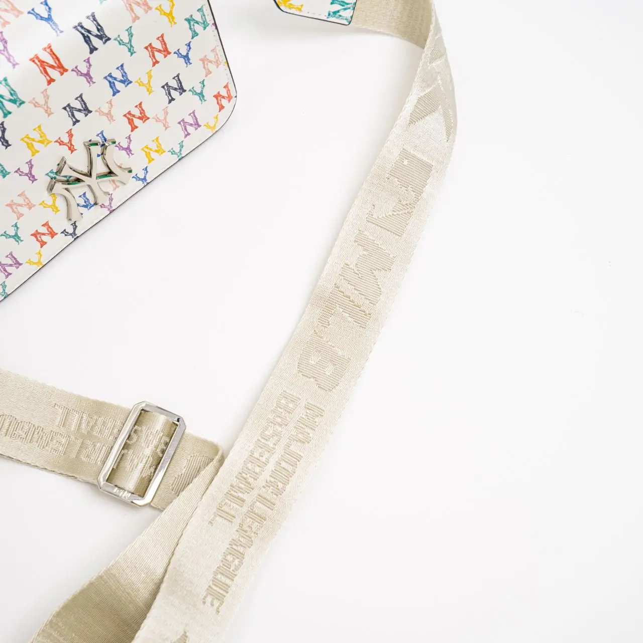 MLB Classic Monogram Rainbow Hoody New York Yankees White