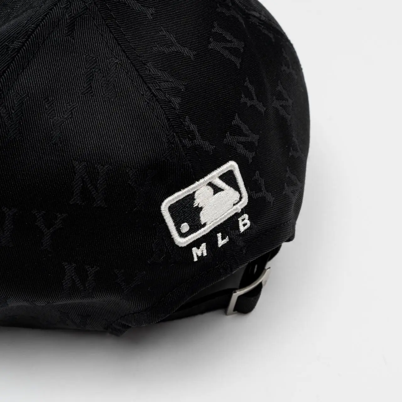 MLB NY Yankees Classic Jacquard Monogram Baseball Cap Black