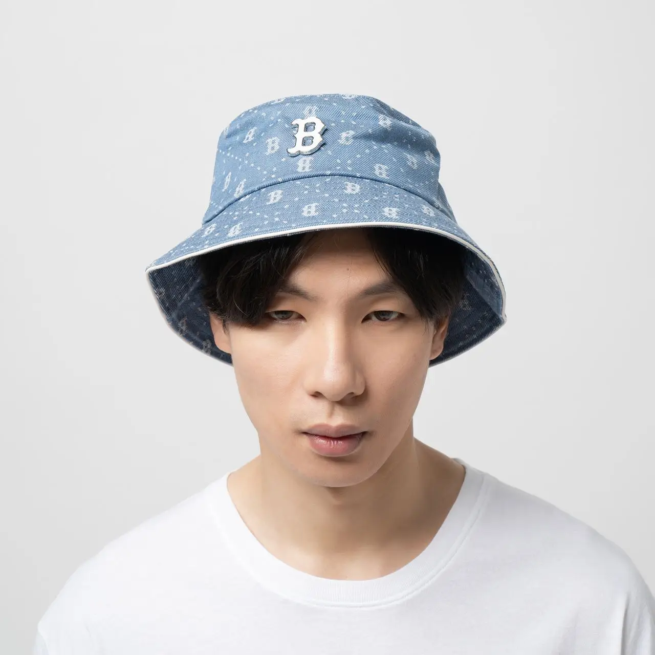 MLB Boston Redsox Denim Dia Monogram Bucket Hat – voilà.id