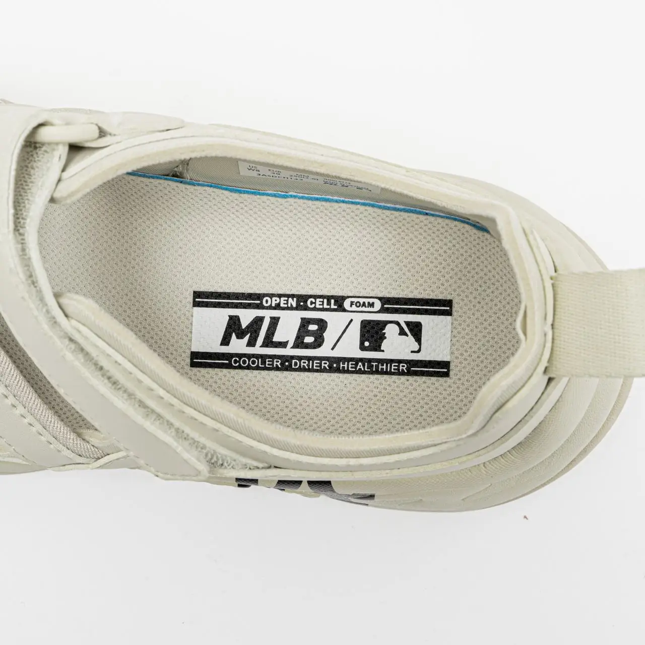 MLB LA Dodgers Bigball Chunky Mask Sneakers Cream White
