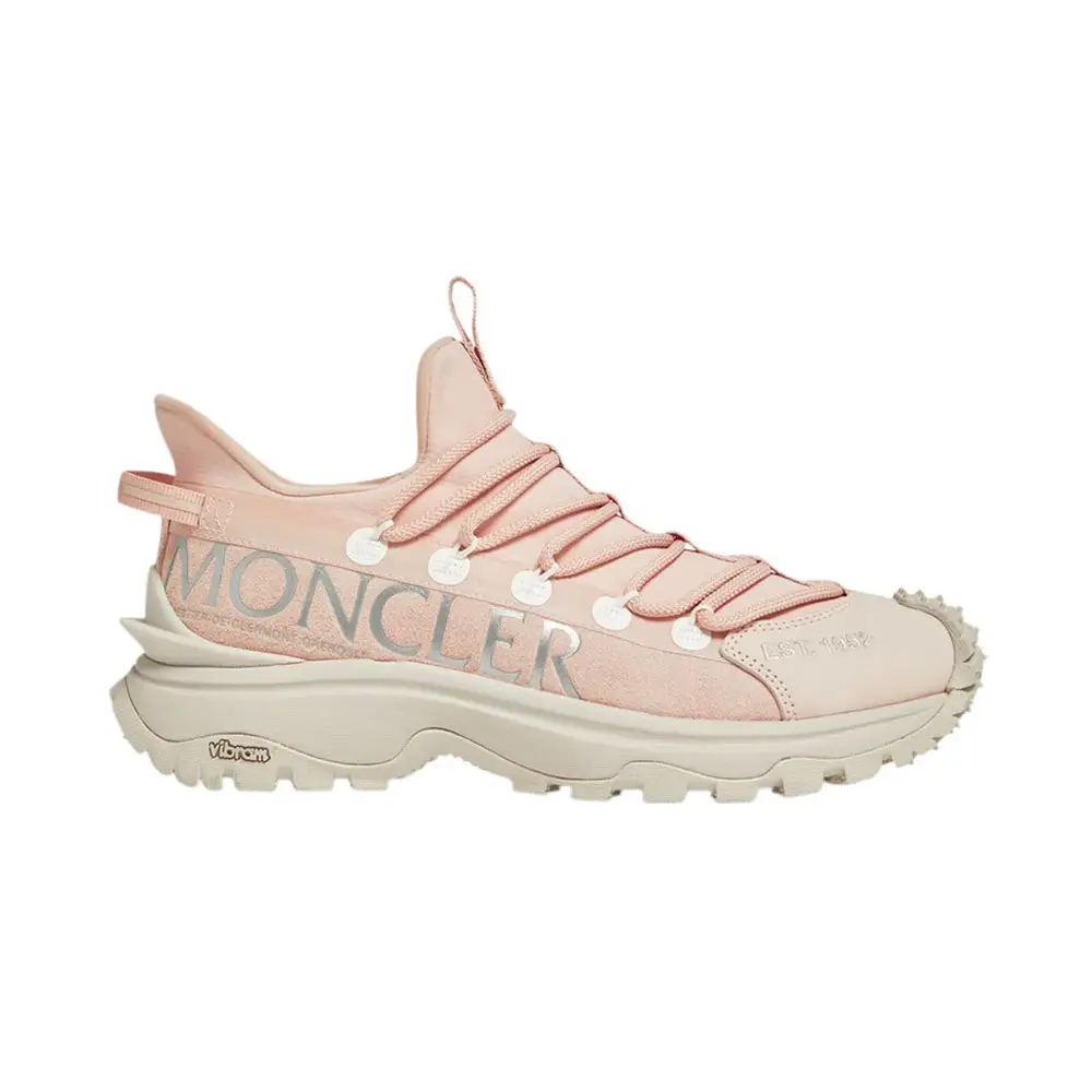 Moncler Trailgrip Lite 2 Leather & Suede Trainers Sneakers