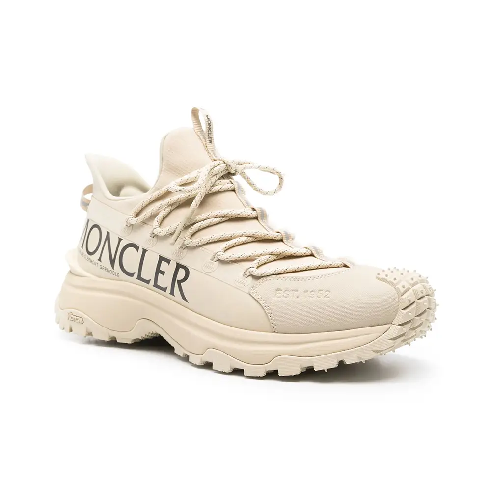 スニーカー MONCLER SS25 Moncler Sneakers Beige (K109A4M00100 M555223S) Light Beige Trailgrip Suede & Leather Sneakers - Sneakers