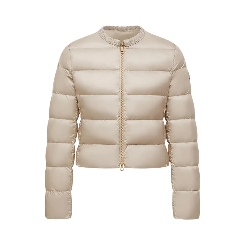 Loewe Short Puffer Jacket Light Beige – voilà.id