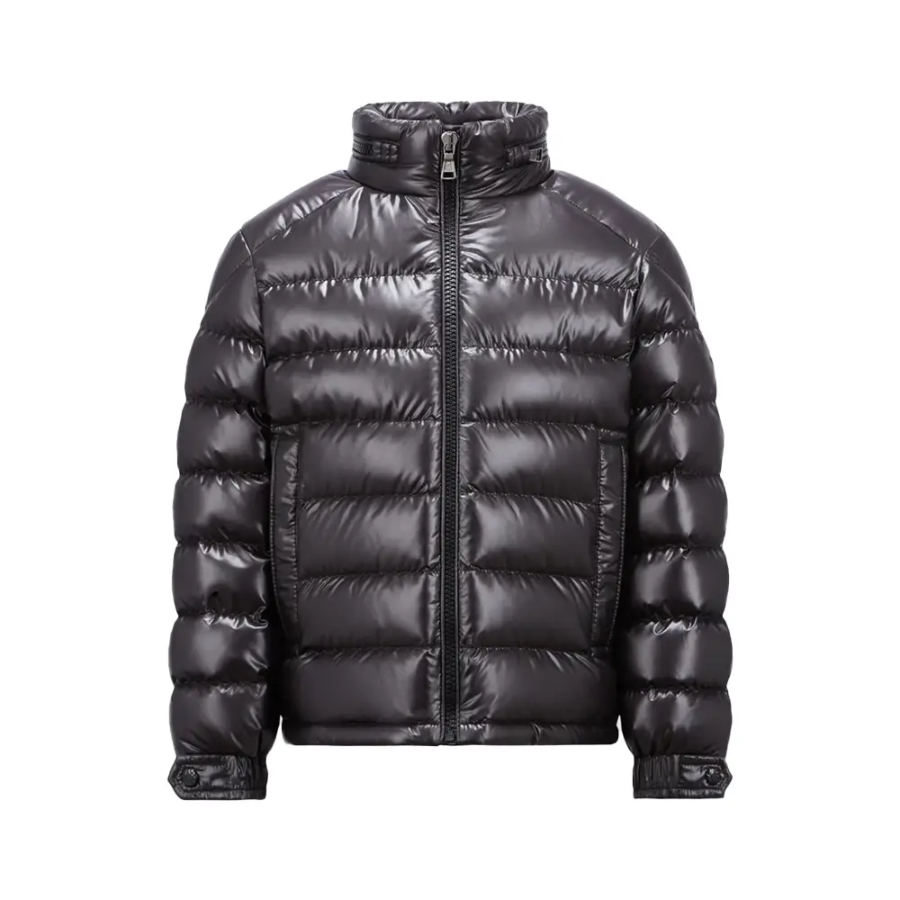 Moncler Kids Girls Breteuil Down Jacket Black – voilà.id