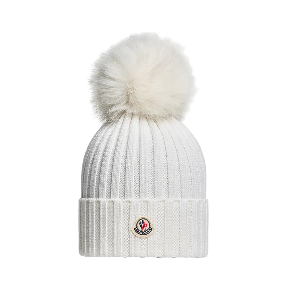 Moncler M x Willow Smith Wool Jayel Beanie Hat Black – voilà.id