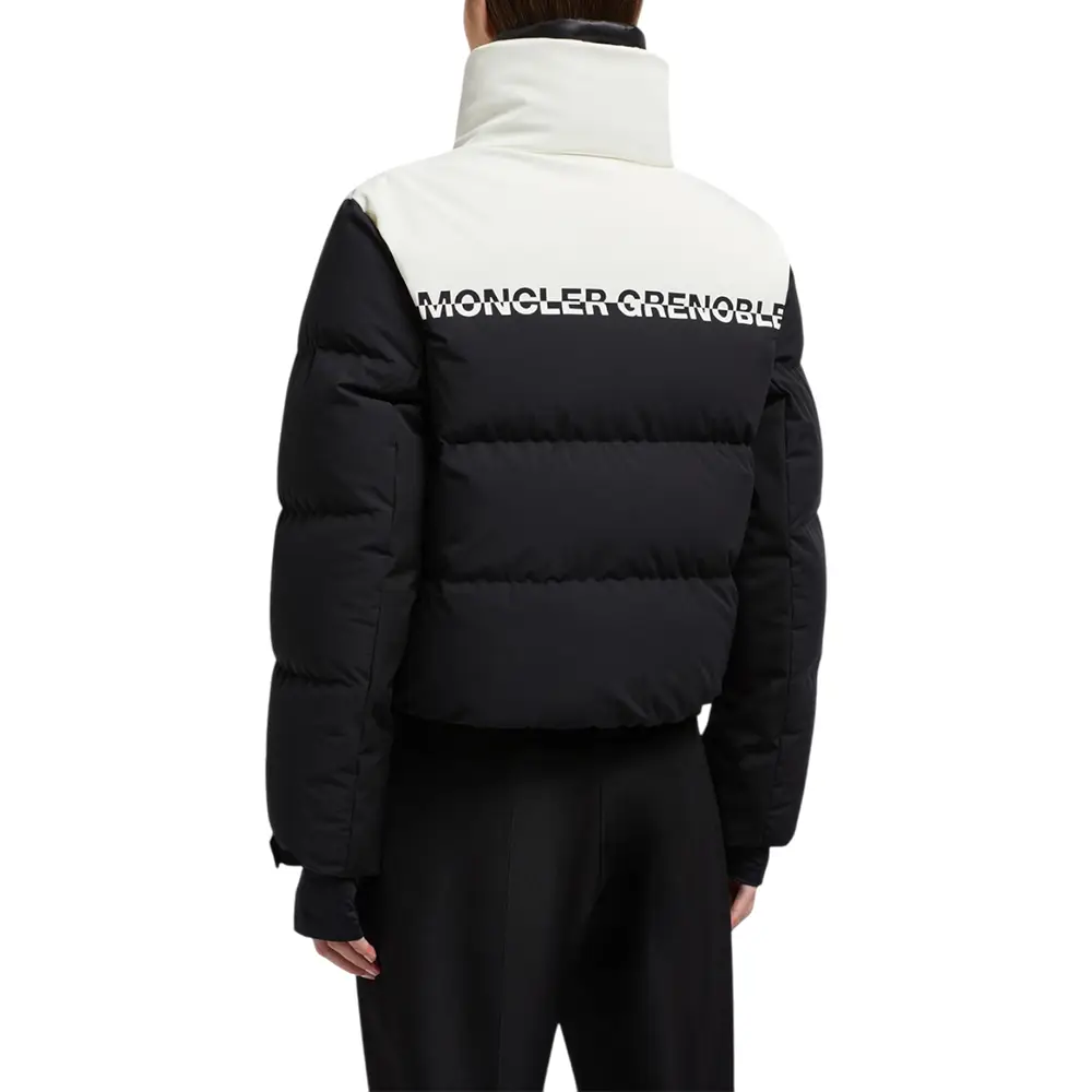 Moncler Stennes Ski Down Jacket ★関税込★ Moncler Grenoble: Black & White Stennes Down Jacket | SSENSE