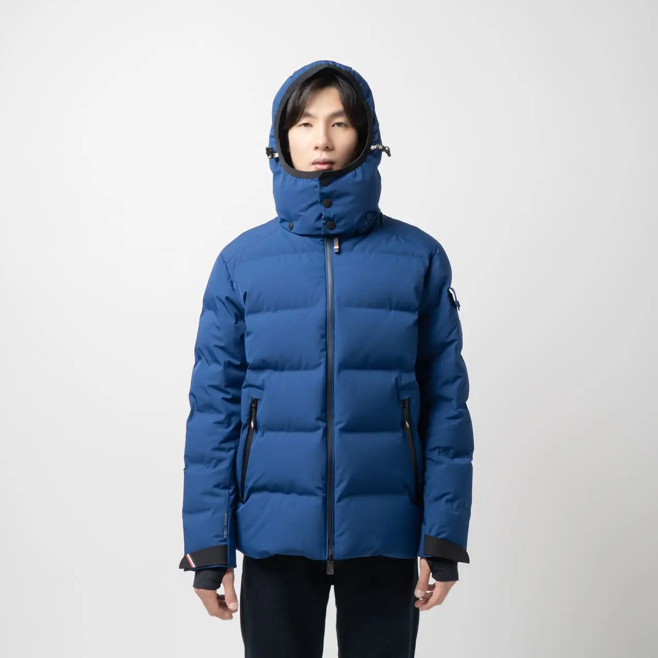 MONCLER◇Kerinic/ダウンジャケット/1/ナイロン/WHT/無地