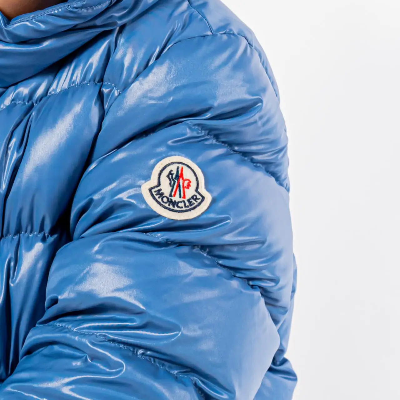 超可爱 Moncler Kids New Aubert Down Jacket Light Blue Boys – voilà.id ジャケット・アウター
