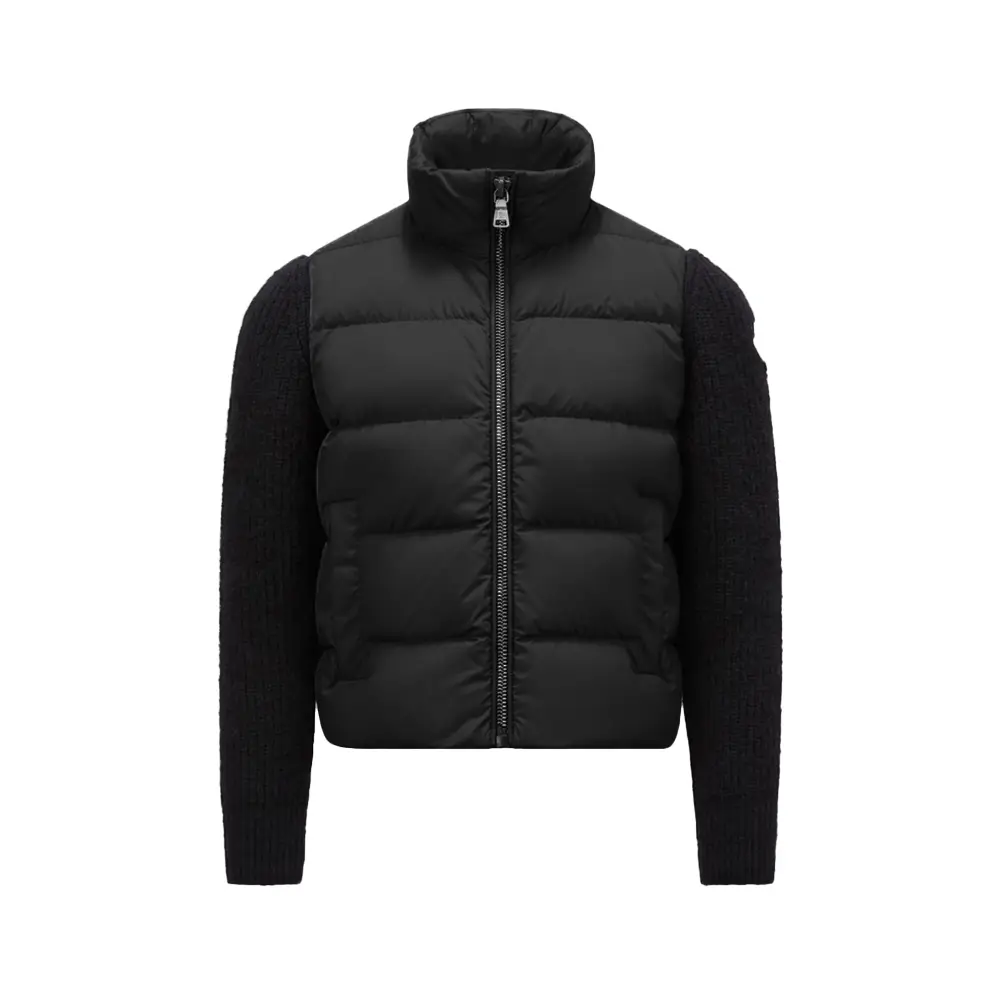Moncler cardigan black sales