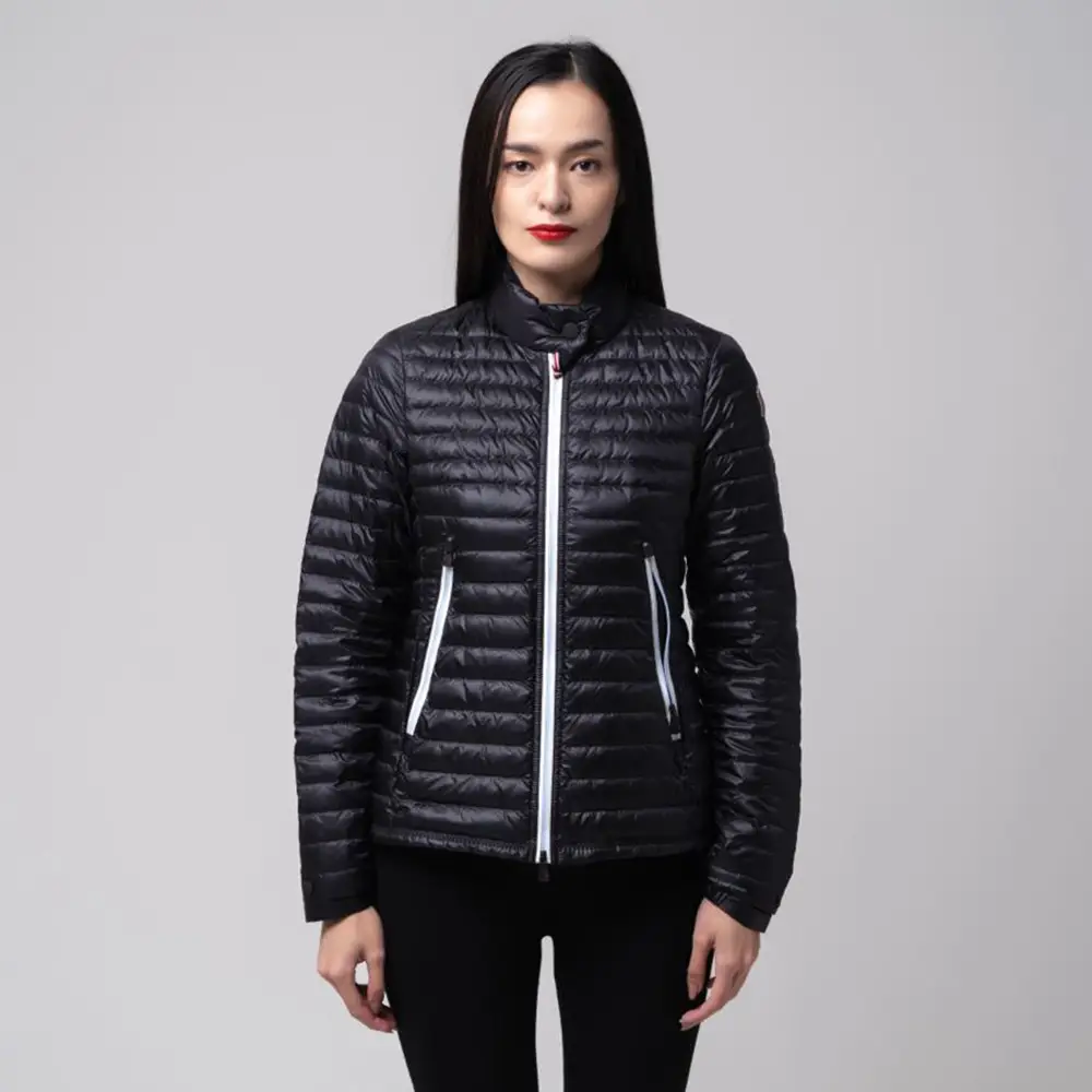 MONCLER☆PONTAIX 軽量 ショート パディングジャケット ブラック Moncler Pontaix Short Down Jacket Black Women – voilà.id