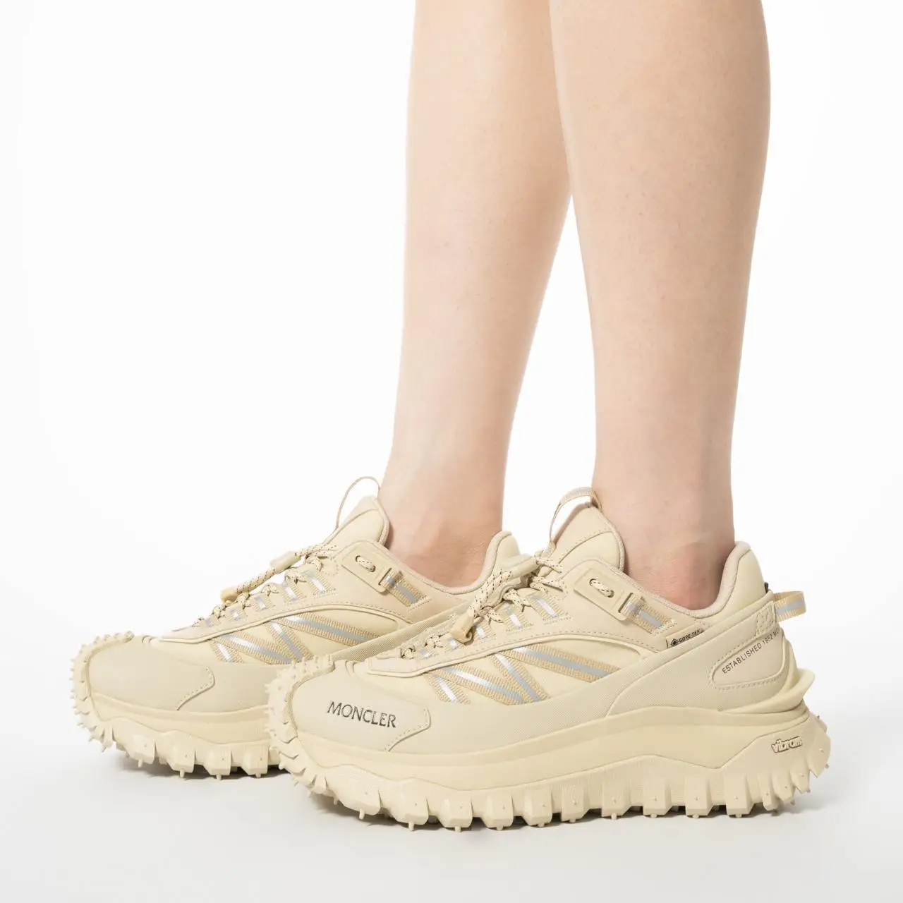 Moncler TrailGrip GTX Trainers Nylon and Nubuck Sneakers