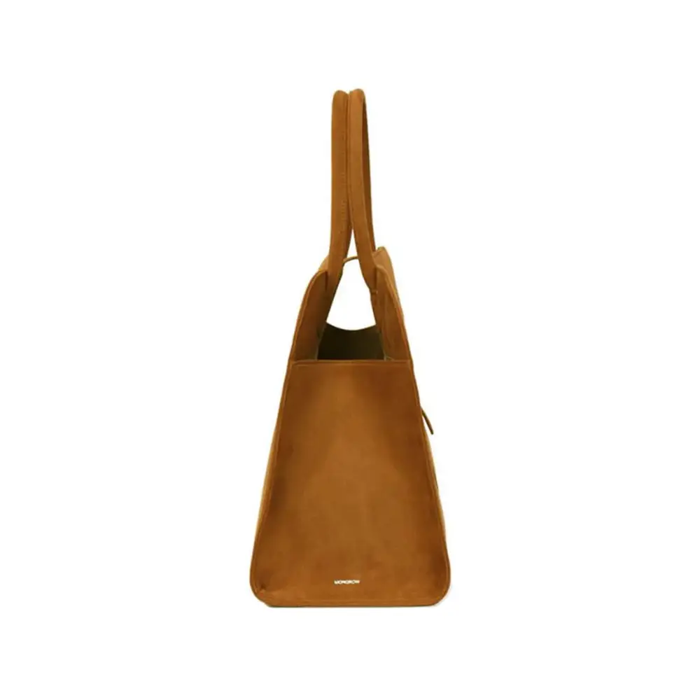 Monorow Blanc Large Handbag Suede Camel – voilà.id