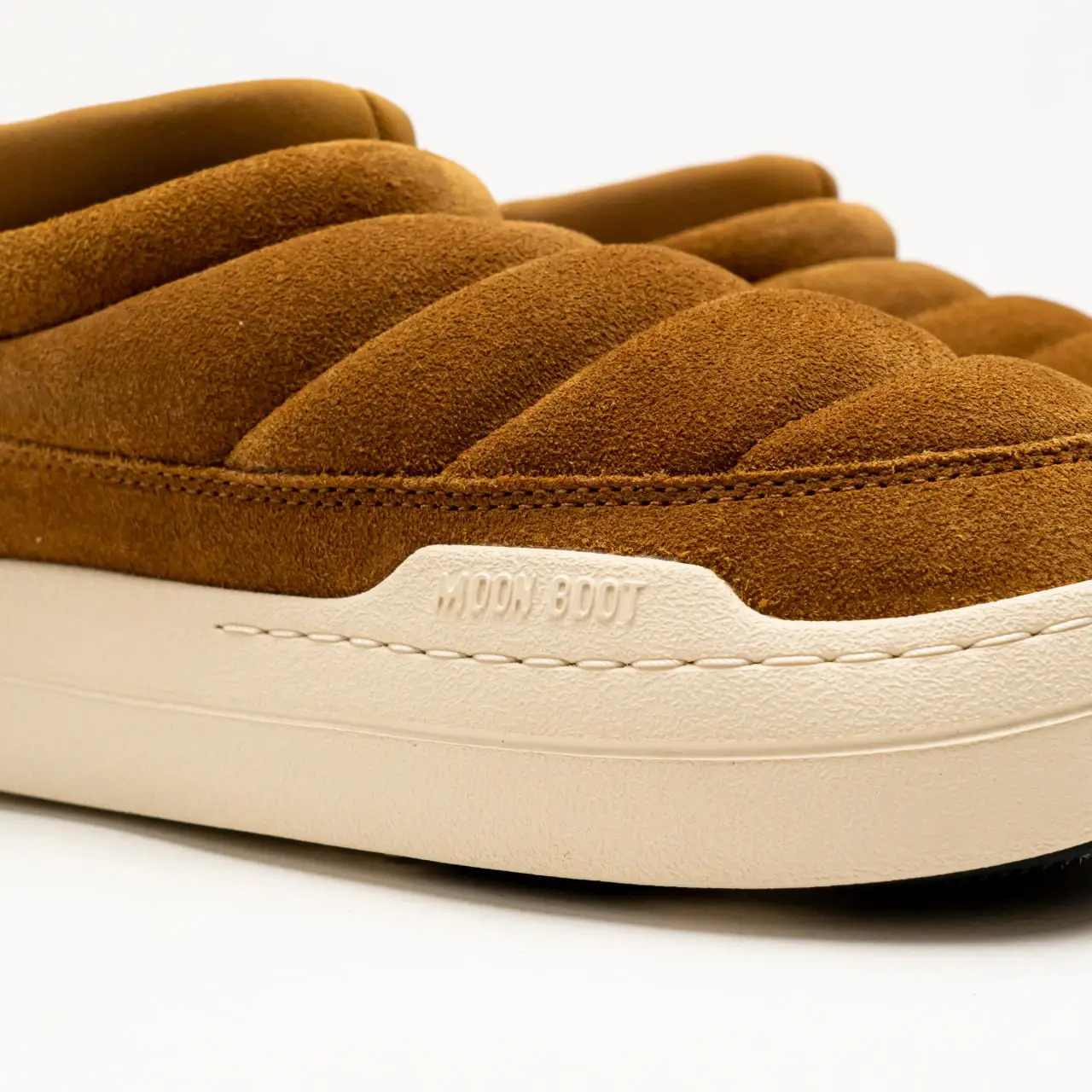 スニーカー MOON BOOT Park Soft Suede Sneakers Cognac Moonboot Mb Park Soft Suede Cognac | Slip-On Sneakers