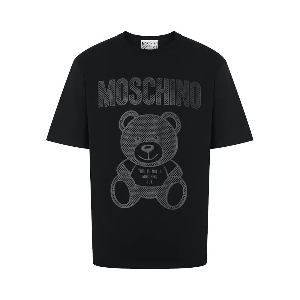 Authentic Moschino Couture Teddy authentic Rhinestone Tee Women's Size XL