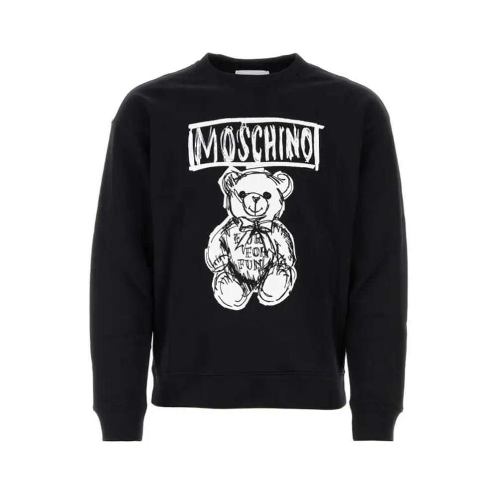 【送料&関税込】Moschino Drawn Teddy Bear Sweatshirt 1product-LM00705KM0001-P199-