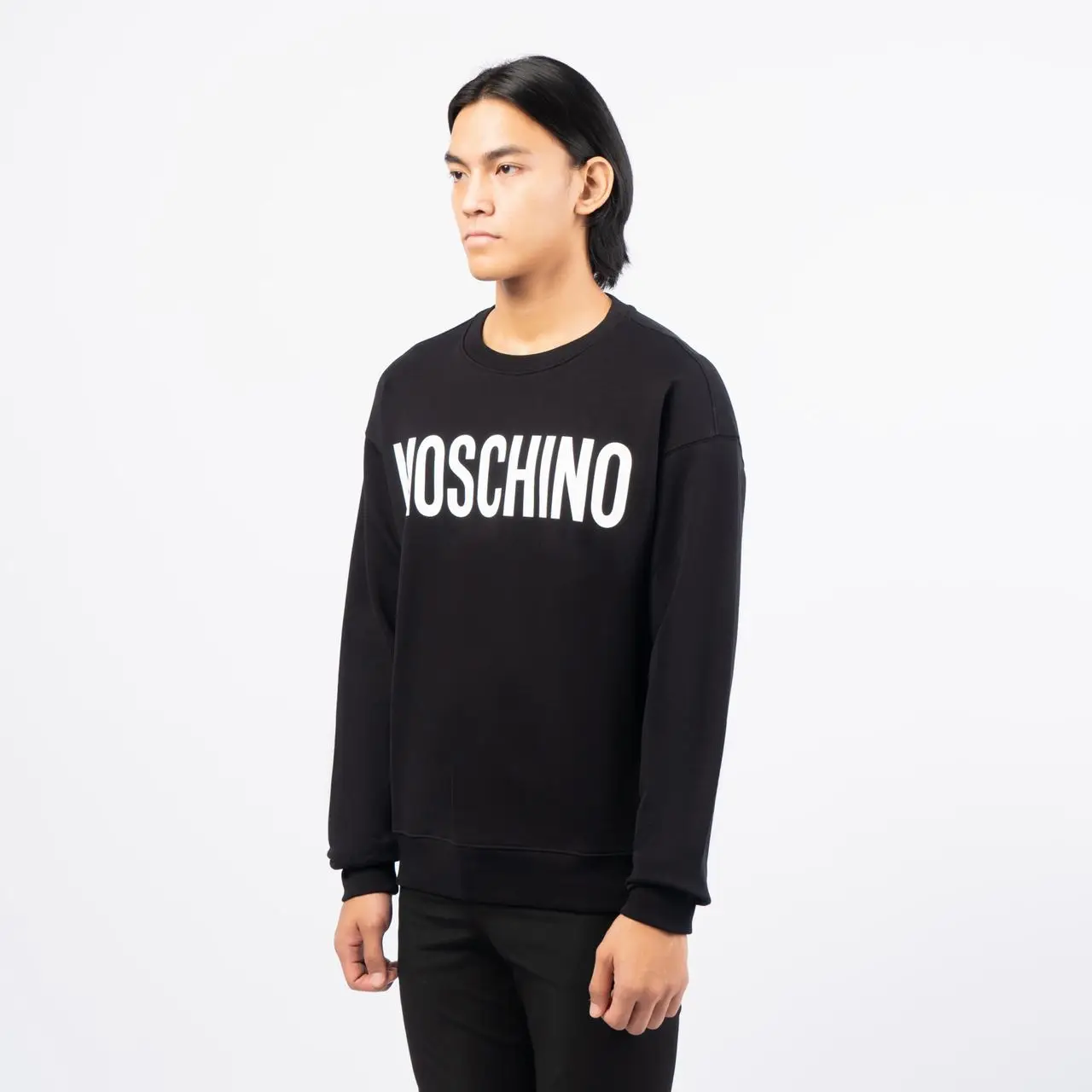 【送料&関税込】Moschino Sweatshirt With Logo Print MOSCHINO | Logo Sweatshirt | Men | Crew Sweaters | Flannels