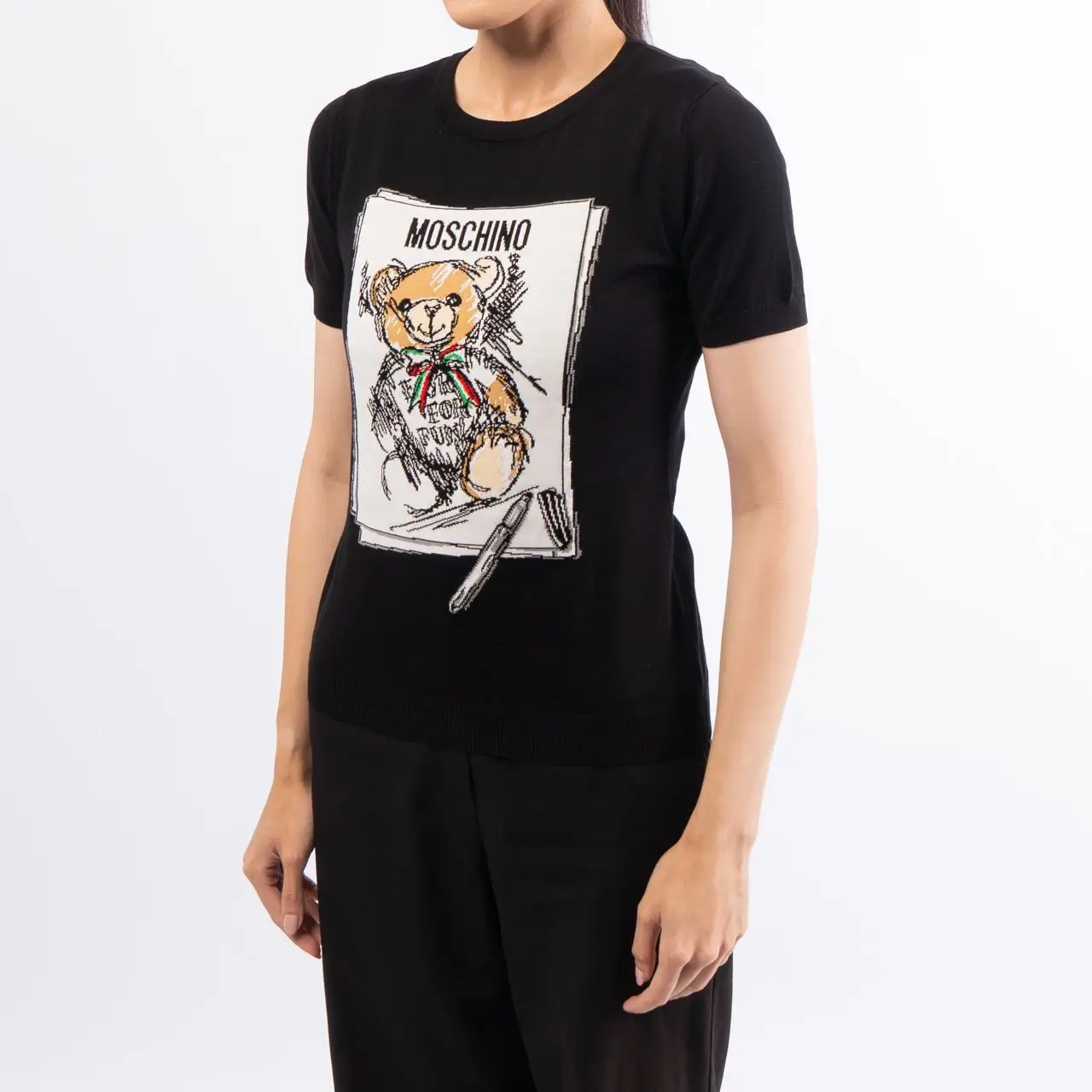 MOSCHINO Black T shirt