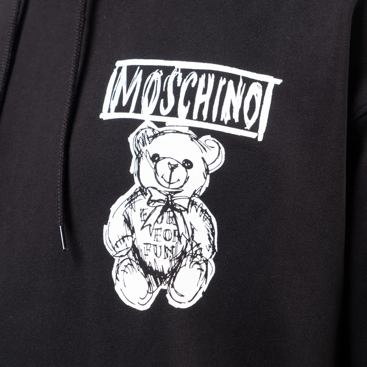 パーカー・フーディ Moschino \"Drawn Teddy Bear\" Sweatshirt パーカー・フーディ Moschino Drawn Teddy Bear Sweatshirt