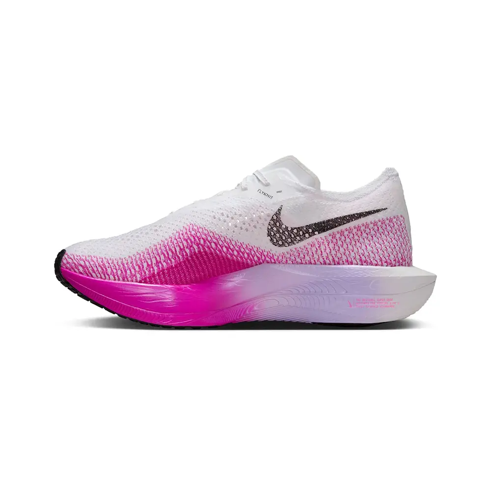 Nike ZoomX VaporFly Next% 3 White Vivid Purple Men – voilà.id