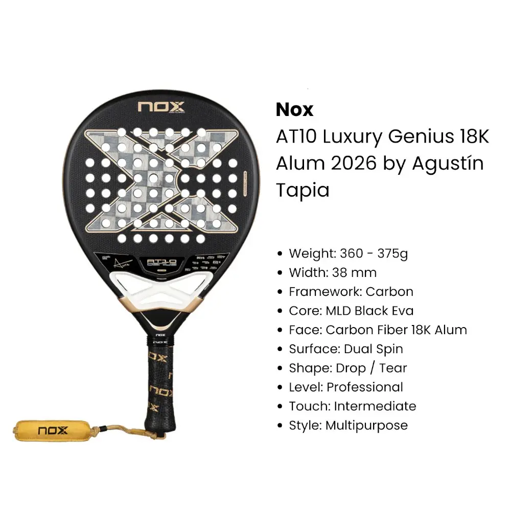 Nox AT10 Luxury Genius 18K Alum 2026 by Agustín Tapia – voilà.id
